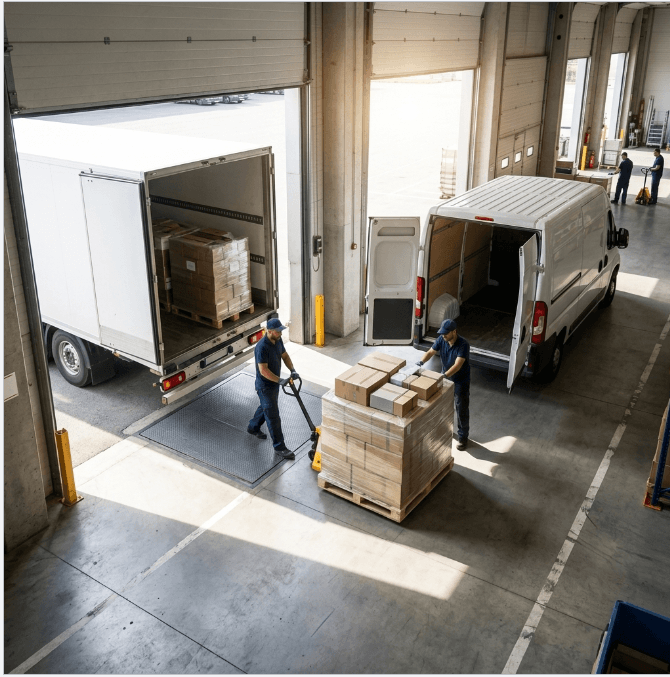 Trasporto pallet Milano con movimentazione in hub logistico