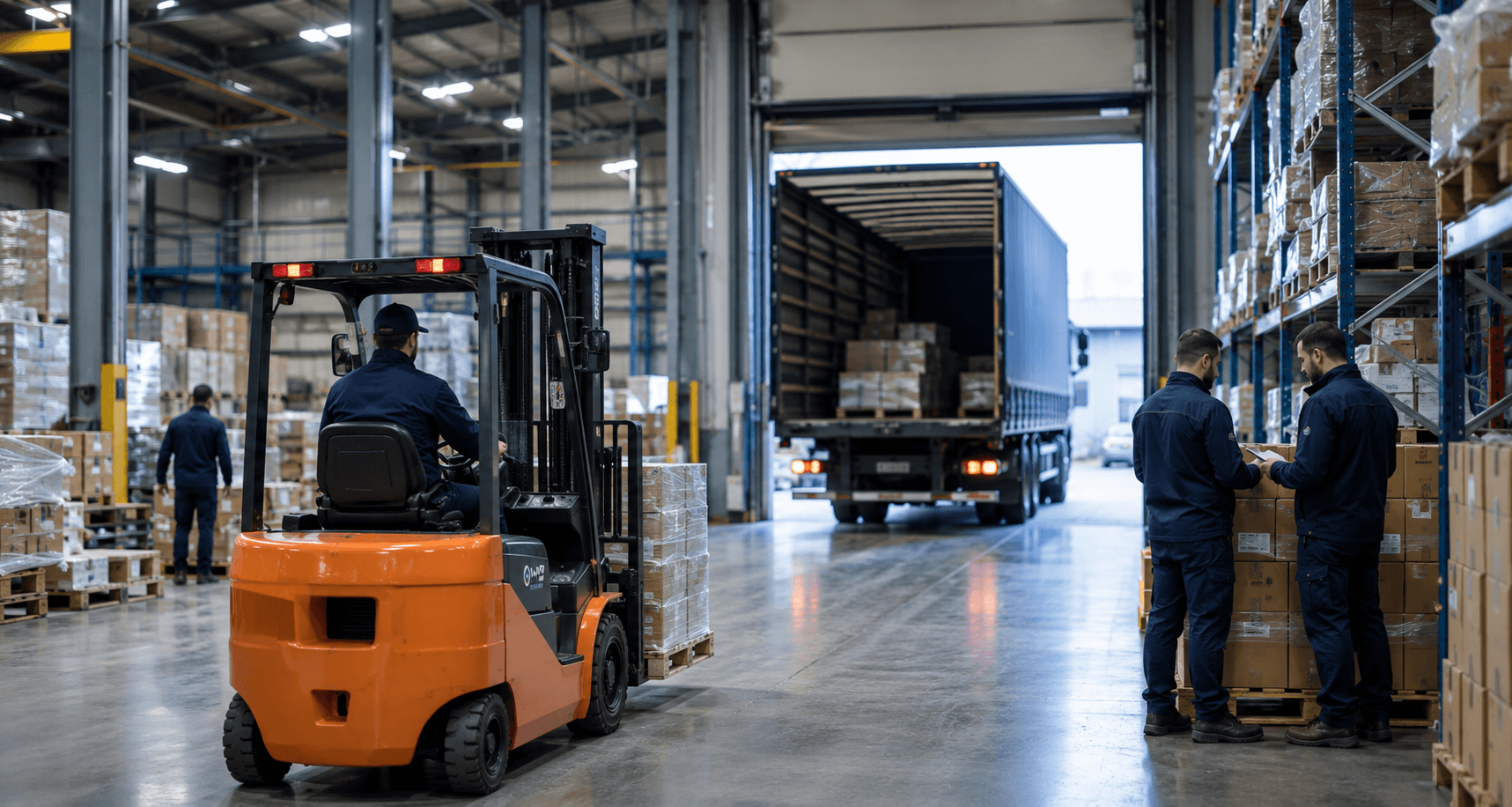 Operazioni di magazzino per la gestione della logistica di fiere ed espositori a Milano